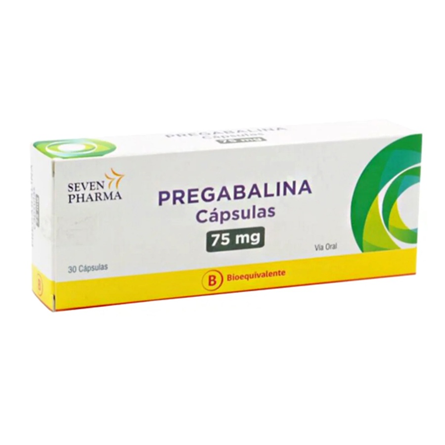 PREGABALINA 75MG X 30CAP SEVEN