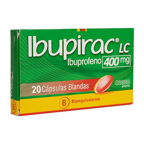 IBUPIRAC LC 400MG 20CAP BLANDA