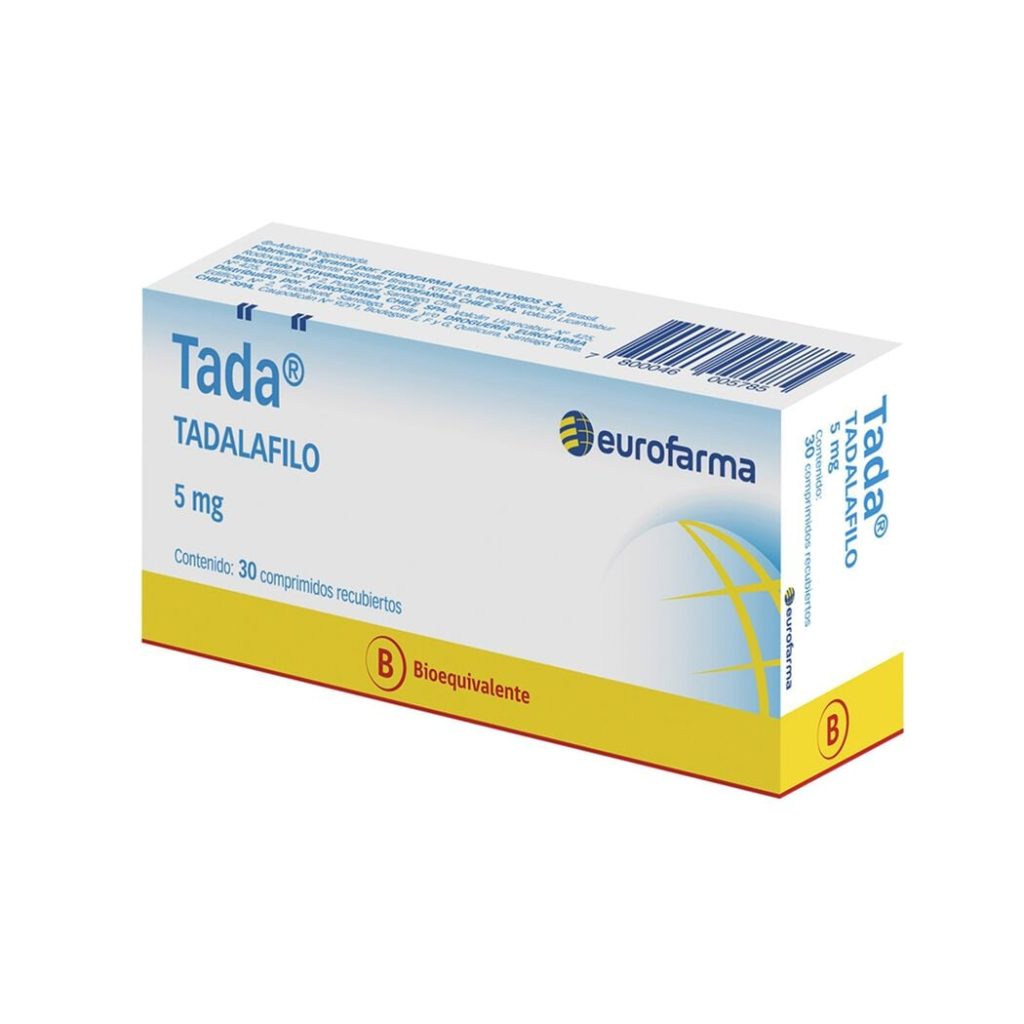 TADA 5 MG COM X 30 (TADALAFILO)