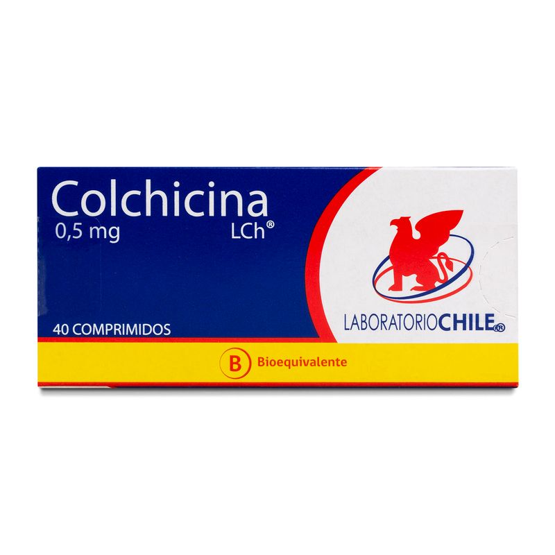 COLCHICINA 0.5 MG 40 COMP.