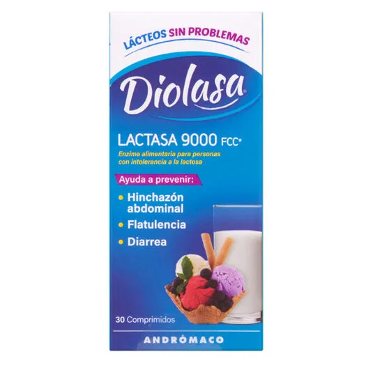 DIOLASA COM 9000 UI X 30