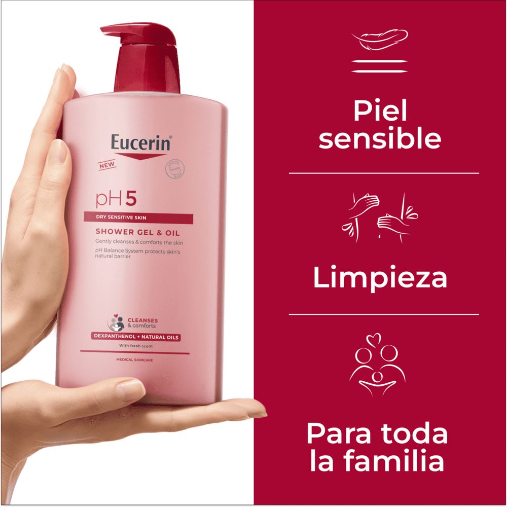 EUC PH5 ACEITE/GEL DUCHA X 400 ML